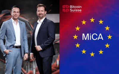 Bitcoin Suisse säkrar MiCA och skall expandera i EU