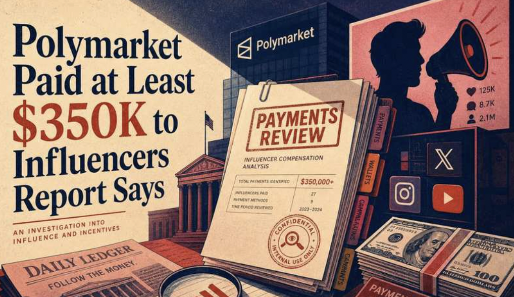 Polymarket betalade influencers för att promota dem utan att uppge att de gjorde reklam och fick betalt...