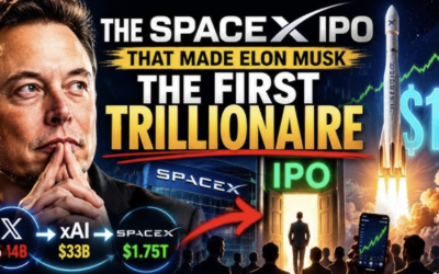 SpaceX IPO: Kursen upp 30% och Elon Musk är världens första dollarbiljonär