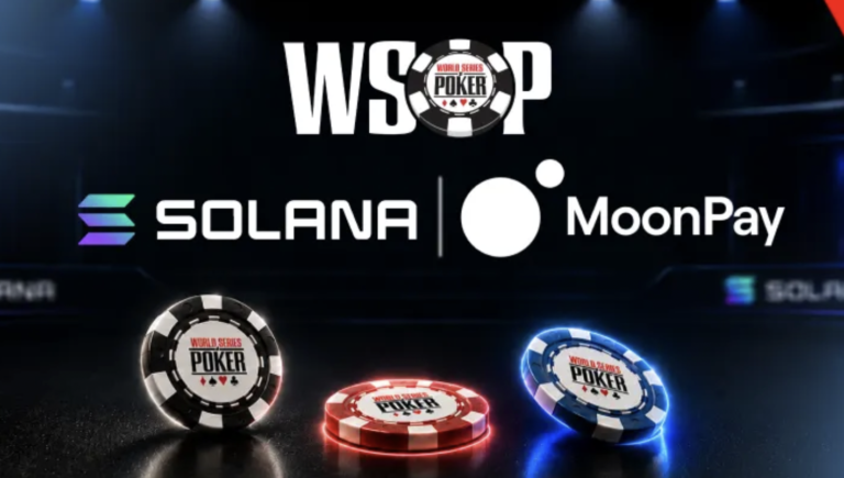 WSOP x Solana x MoonPay revolutionerar onlinepoker