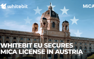 Ukrainska kryptobörsen WhiteBIT säkrar MiCA-licens i Österrike