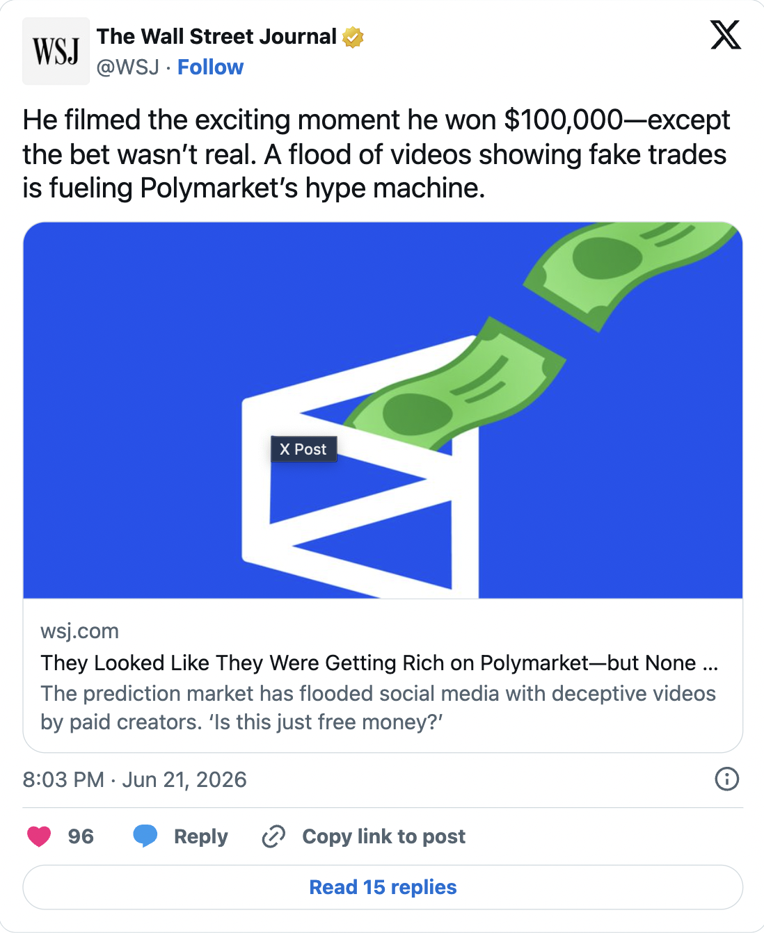 Polymarket Fake Influencers