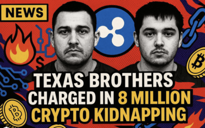 Texasbröder kidnappade och rånade sig till $8M i kryptovaluta