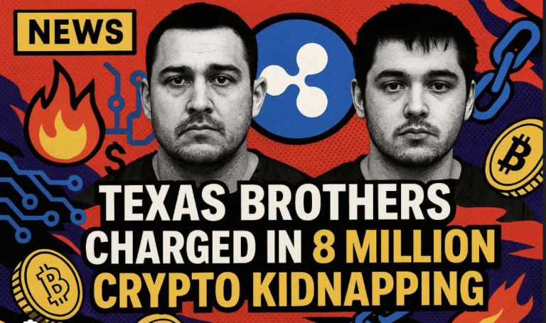 Texasbröder kidnappade och rånade sig till $8M i kryptovaluta