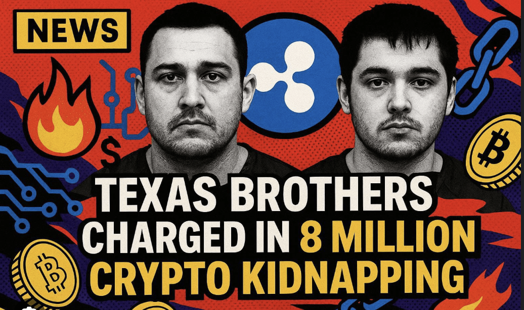 Texasbröder kidnappade och rånade sig till $8M i kryptovaluta
