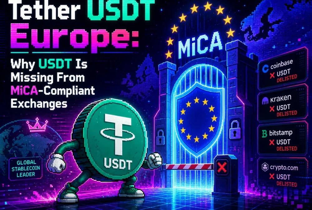 Tether struntar i MiCA & ger hela EU till USDC | Kryptovalutaguiden