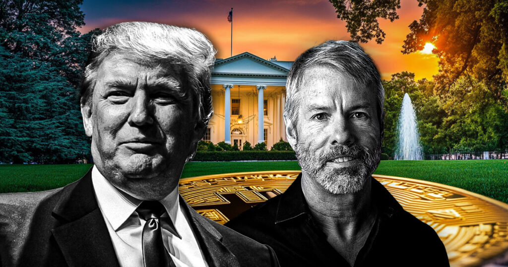 Strategys försäljning av 32 BTC & Trump drar ner priset under 70K