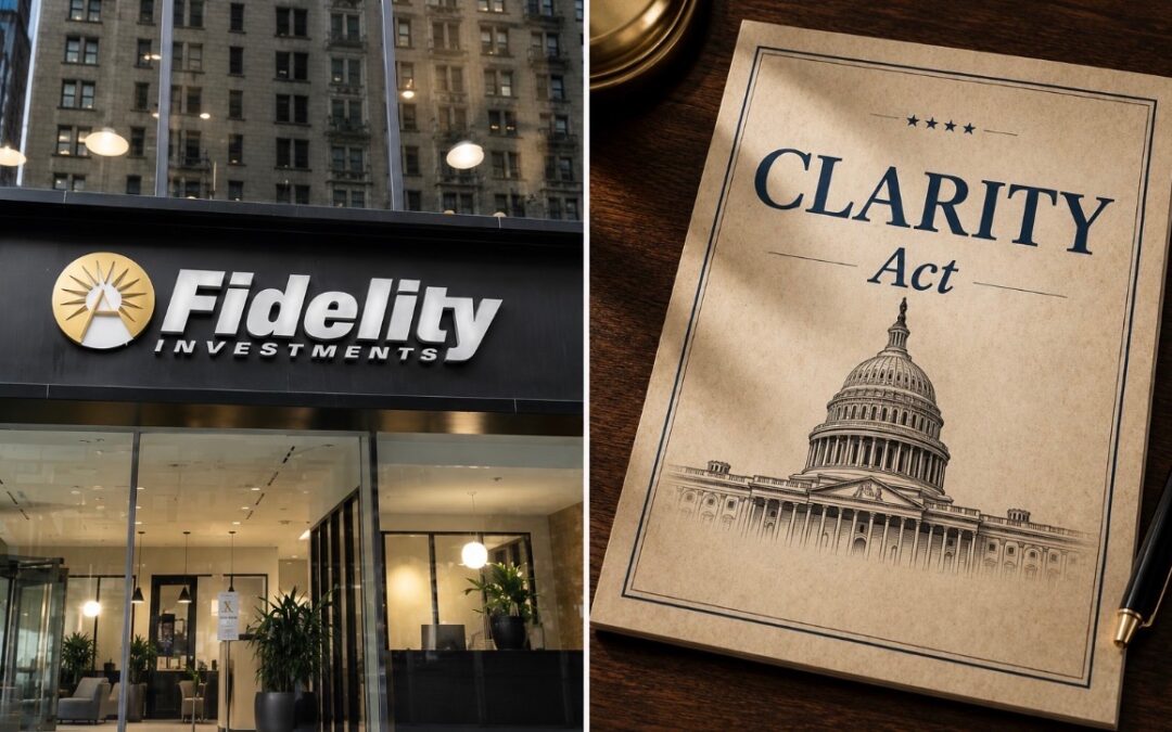 Fidelity uppmanar senaten att godkänna Clarity Act nu