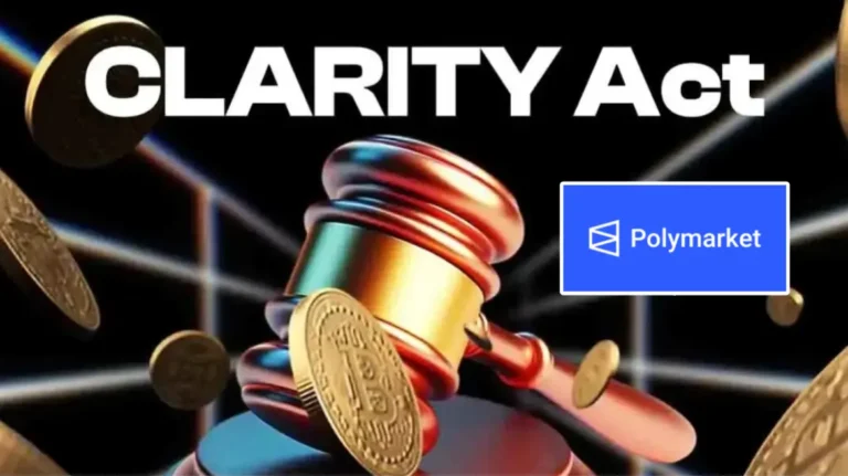 Polymarket: CLARITY Act odds för att lagen går igenom i år är 35%