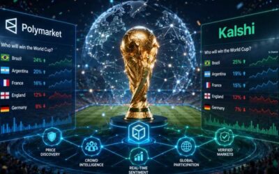 Prediction markets ökade med 75% till 44,8 miljarder dollar i Juni månad