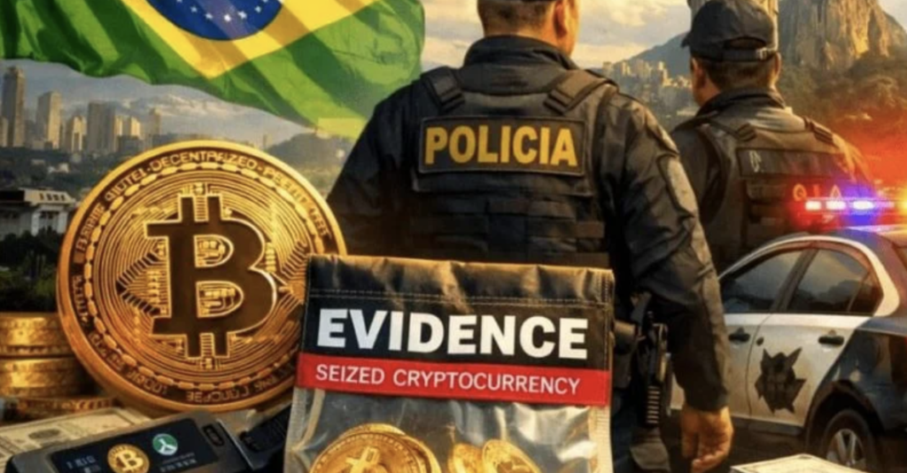 Brasiliansk polis upplöste liga som tvättade $2 miljarder med krypto
