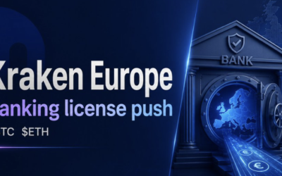 Storsatsande kryptobörsen Kraken söker banklicens i Europa