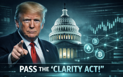 Trump pushar senaten att godkänna Clarity Act så att inte Kina vinner…