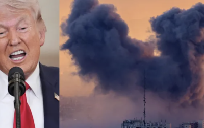 Trump hotar att bomba civila mål i Irans huvudstad Teheran
