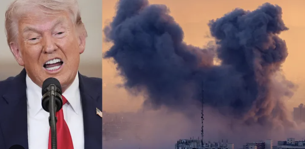 Trump hotar att bomba civila mål i Irans huvudstad Teheran