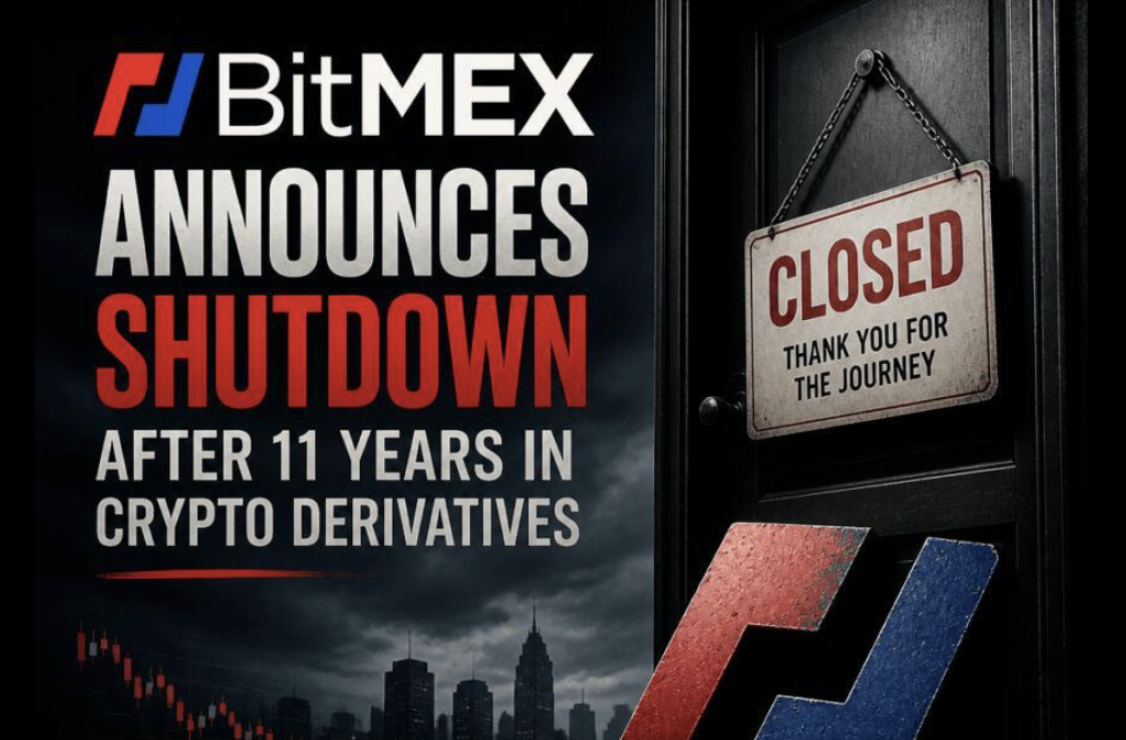 BitMEX börsen lägger ner verksamheten