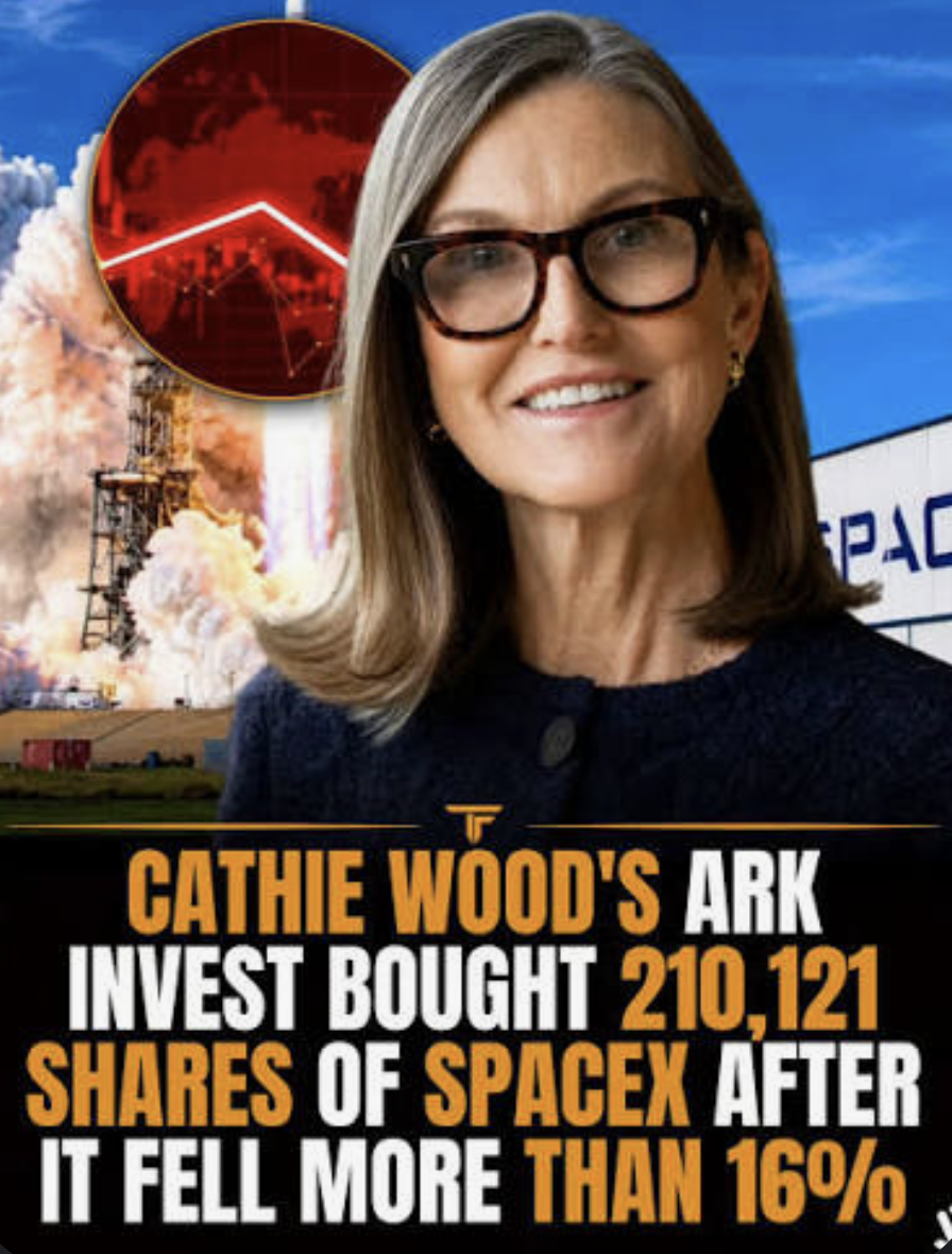 Cathy Wood: SpaceX kan bli "det viktigaste företaget i historien"