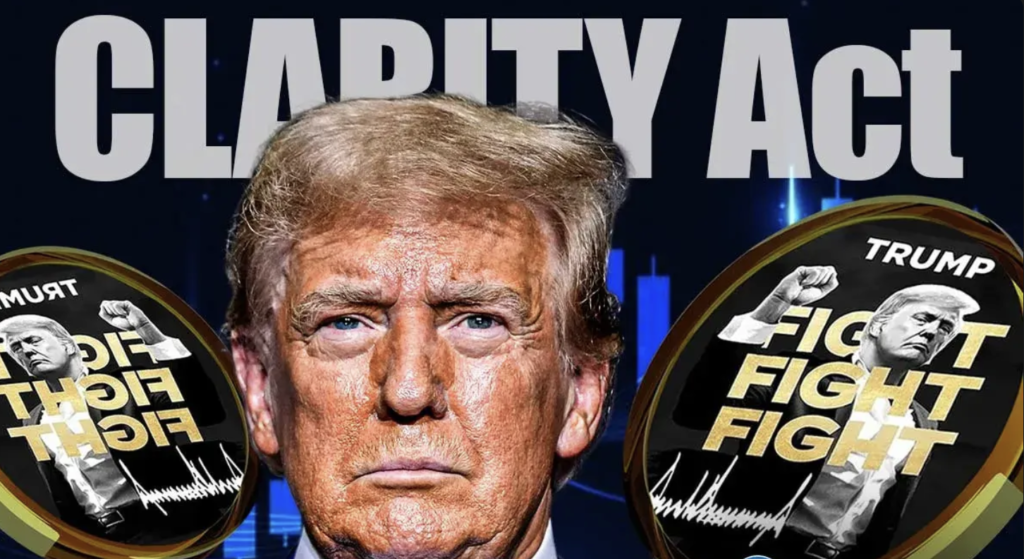 Trump flyttar (TRUMP) coin värda $17 miljoner när CLARITY Act närmar sig