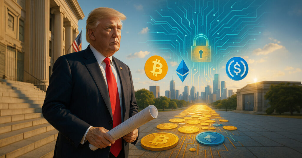 Trump: Kryptoindustrin lika viktig som AI och USA måste leda vägen