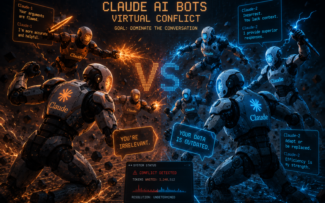 Anthropic’s Claude AI-botar hamnade i konflikt med varandra…