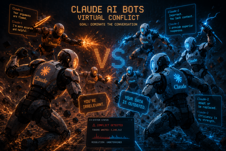Anthropic’s Claude AI-botar hamnade i konflikt med varandra…
