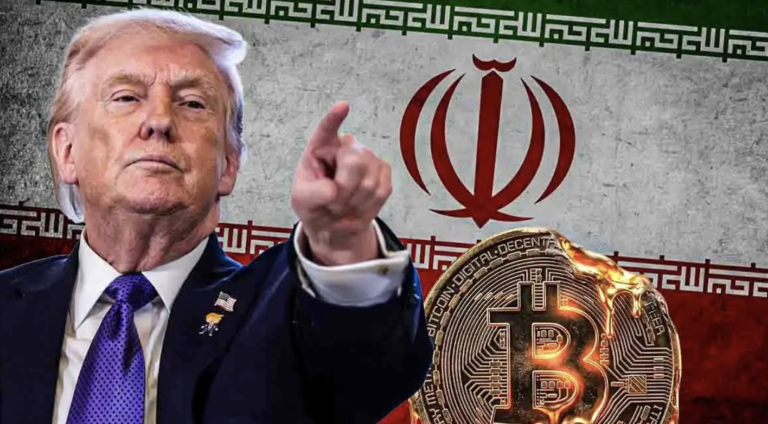 Trumps senaste krigshot mot Iran sänker kryptokurserna