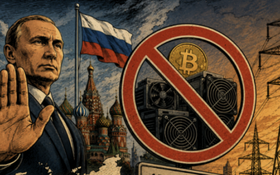Putin förbjuder kryptomining i Moskva fram till 2032