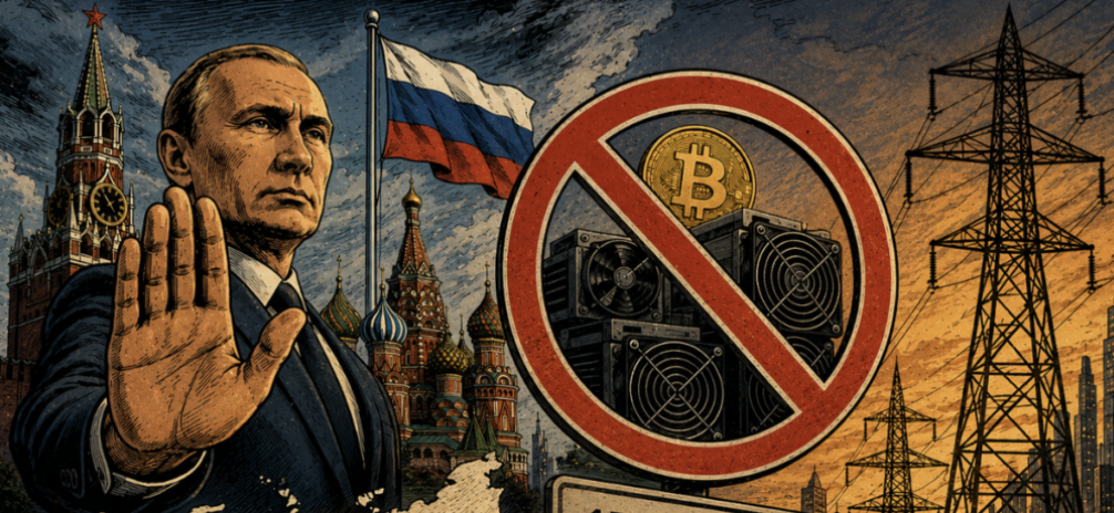 Putin förbjuder kryptomining i Moskva fram till 2032