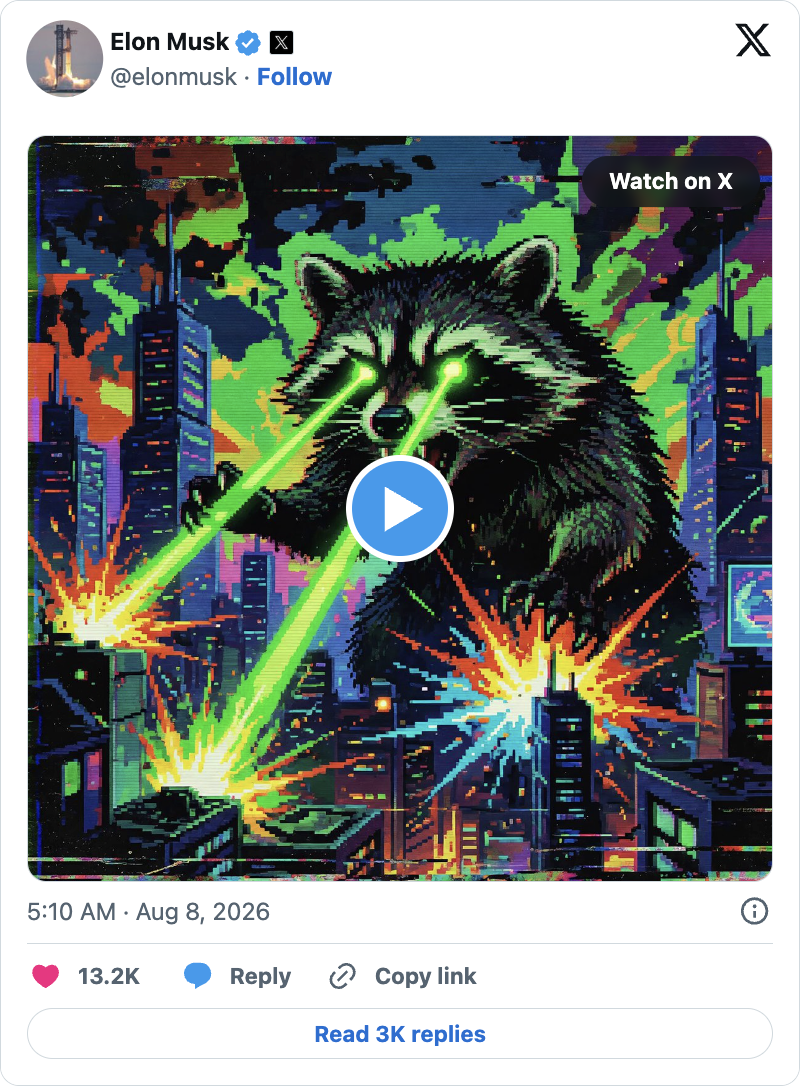 Elon Musk tweetar om meme coins igen