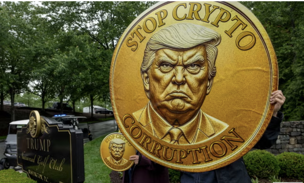 Senator vill stoppa Trumps kryptovinster – 63 procent anser dem olämpliga