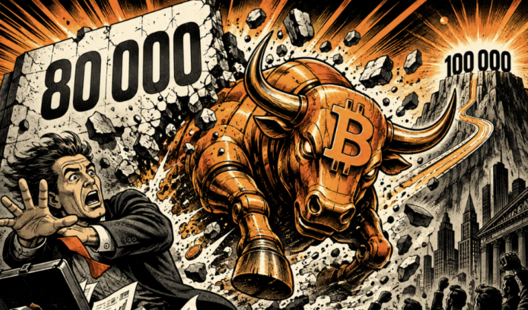 Bitcoinkursen passerar $80,000 med massiva ETF-inflöden i USA