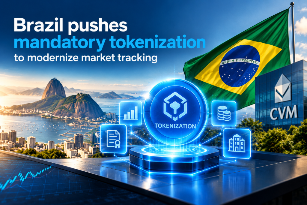 Brasilien pushar fram tokenisering av finansmarknaden med AI och blockchain