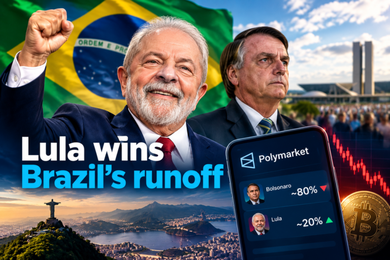 Predictionmarknaderna missade valet – Lula skriver historia i Brasilien