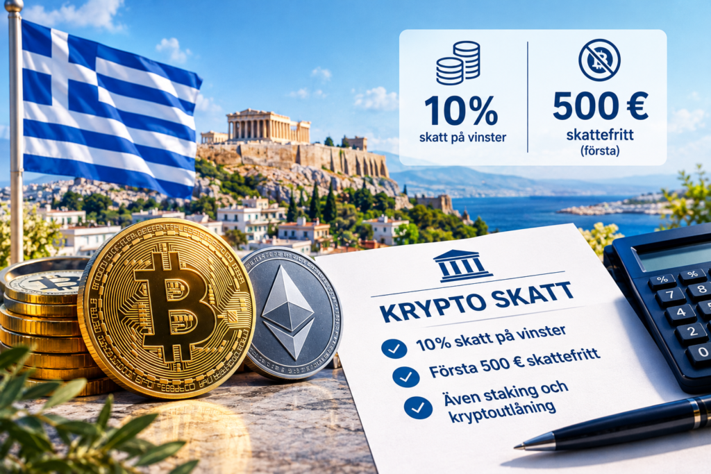 Ny Kryptoskatt iGrekland