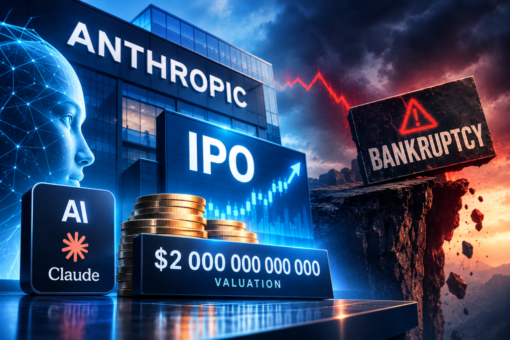 Anthropic IPO och konkurshot