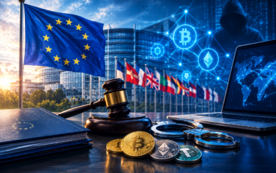 EU och åtta länder skärper kampen mot kryptobrott