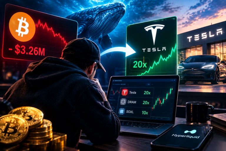 Kryptoval stänger bitcoinposition på $98 miljoner och går hårt in i Tesla…