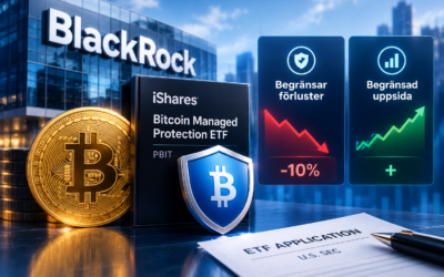 Blackrock vill lansera Bitcoin-ETF som ska begränsa förluster