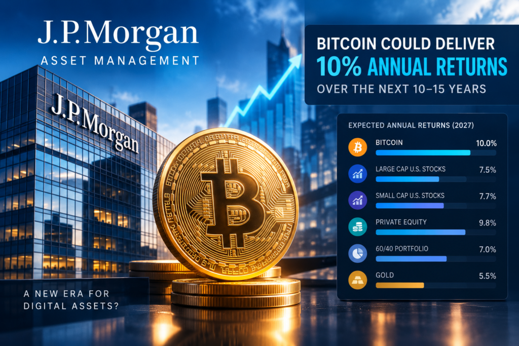 JPMorgan: bitcoin slår guld och aktier kommande 10 år... Så går arbetet med att fusionera bolagen👇🏻