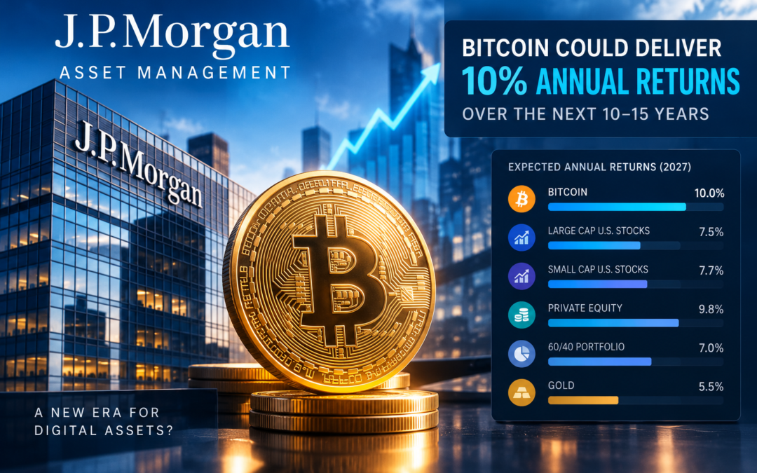 JPMorgan: bitcoin slår guld och aktier kommande 10 år…