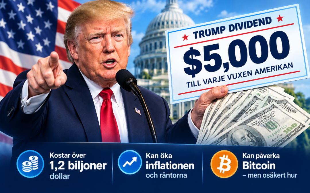 Trump lovar $5000 till alla amerikaner för vinst i mellanårsvalet
