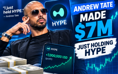 Andrew Tate har tjänat över 7 miljoner dollar på HYPE