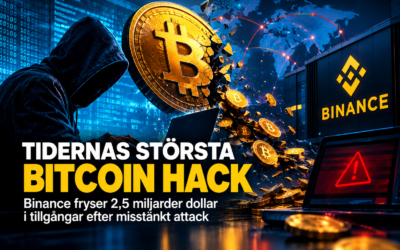 Binance utsatt för tidernas största hack på $5,9 miljarder
