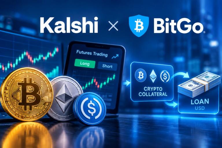 Kalshi och BitGo lanserar kryptolån för hävstångshandel