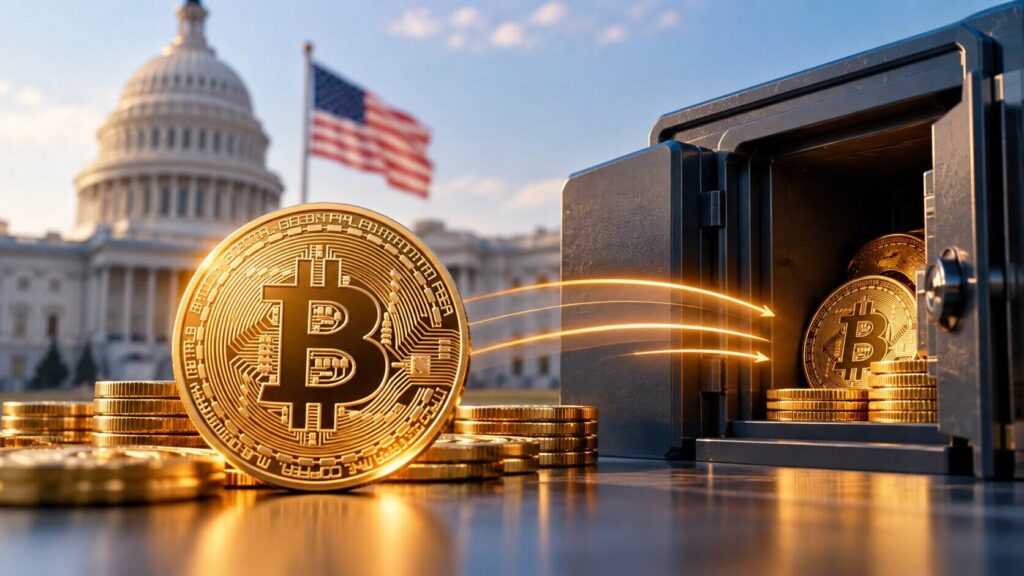 USA flyttar bitcoin till Coinbase